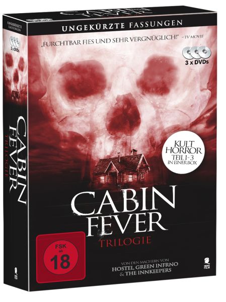 Cabin Fever 1-3 - Komplettbox mit allen 3 Teilen